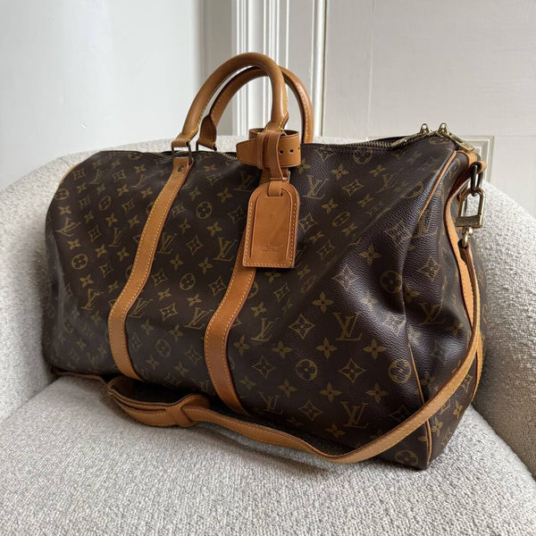 Louis Vuitton Monogram Keepall 50 Bandouliere