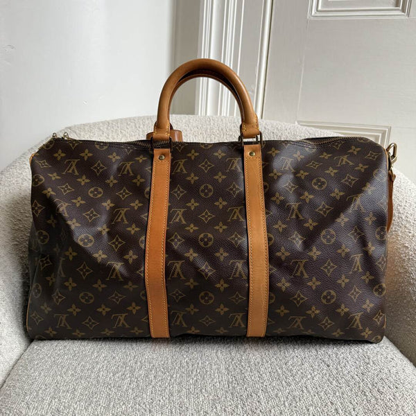 Louis Vuitton Monogram Keepall 50 Bandouliere