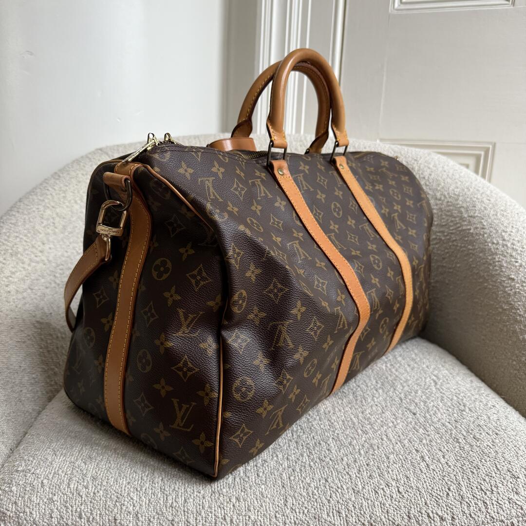 Louis Vuitton Monogram Keepall 50 Bandouliere