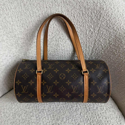 2002 Louis Vuitton Monogram Papillon 30 Handbag
