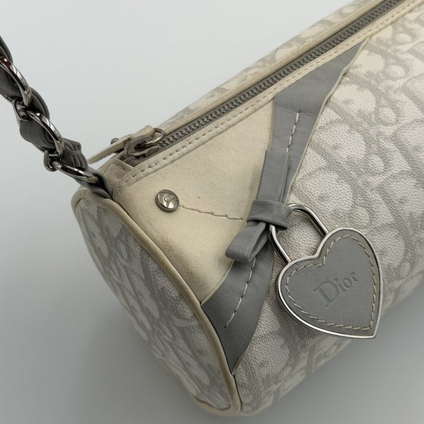 Dior Romantique Trotter White Mini Shoulder Bag