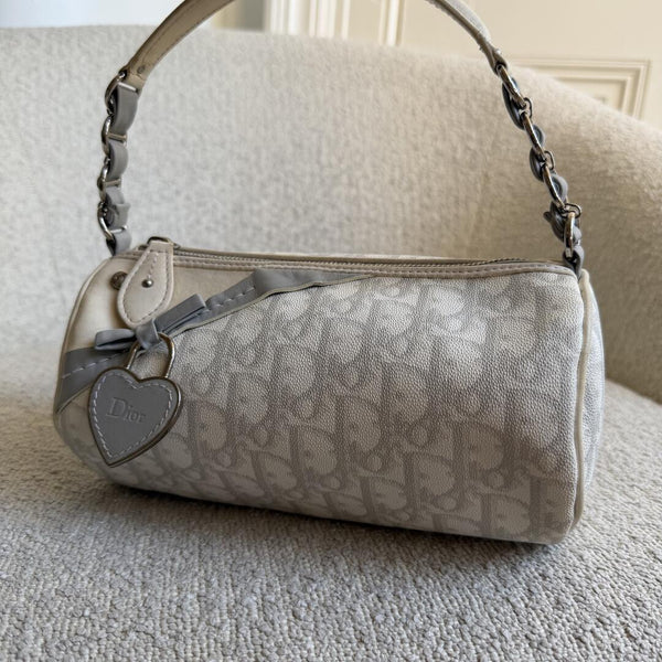 Dior Romantique Trotter White Mini Shoulder Bag