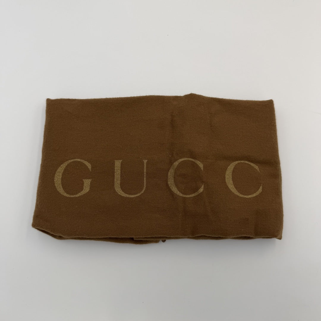 Gucci GG Canvas Abbey Brown Shoulder Bag