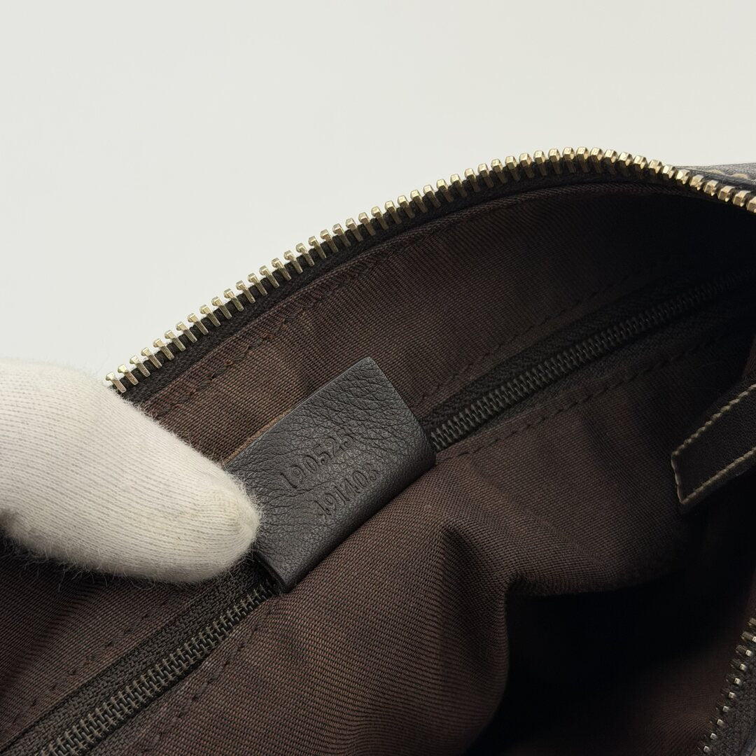 Gucci GG Canvas Abbey Brown Shoulder Bag