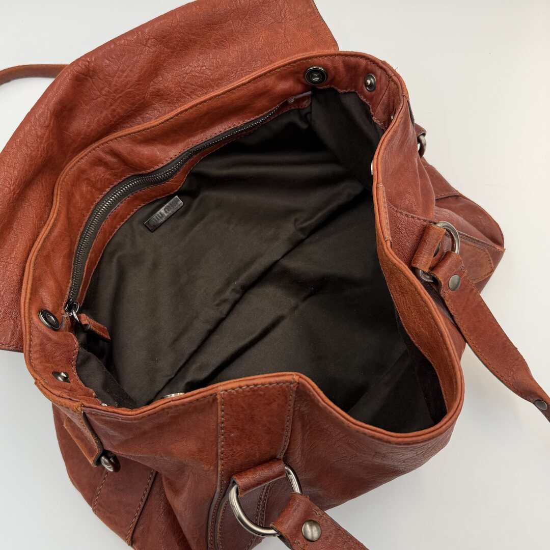 Archive Miu Miu Leather Brown Shoulder Bag