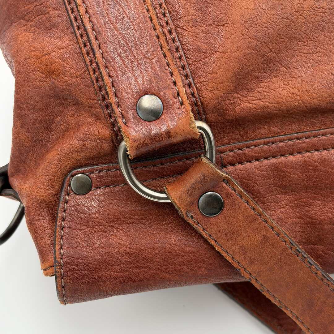 Archive Miu Miu Leather Brown Shoulder Bag