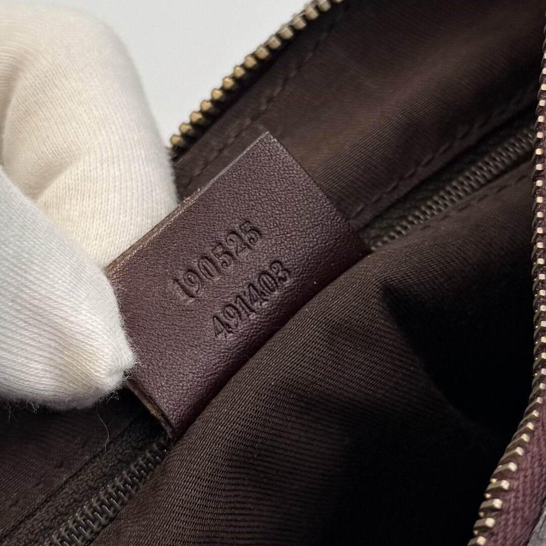 Gucci Guccissima Abbey Brown Shoulder Bag
