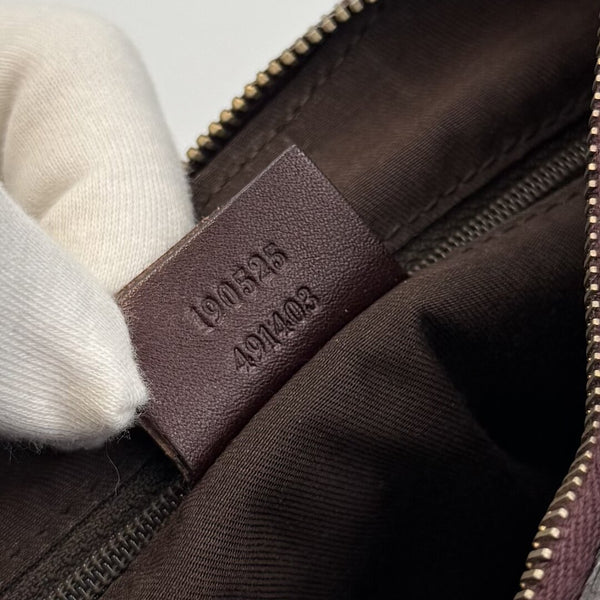 Gucci Guccissima Abbey Brown Shoulder Bag