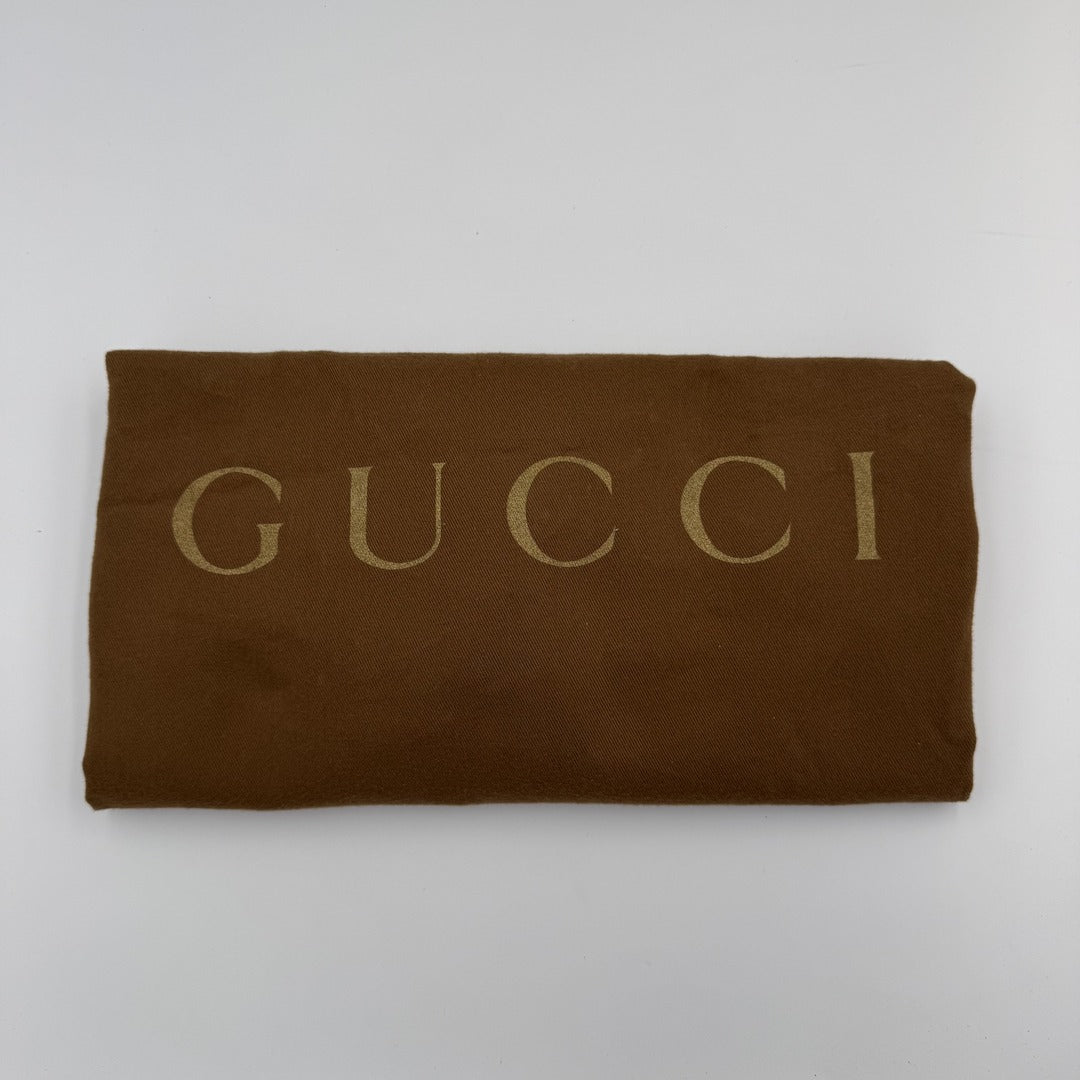 Gucci Guccissima Horsebit Black Tote Bag