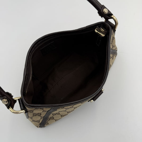 Gucci Mini Abbey D Ring Brown Shoulder Bag