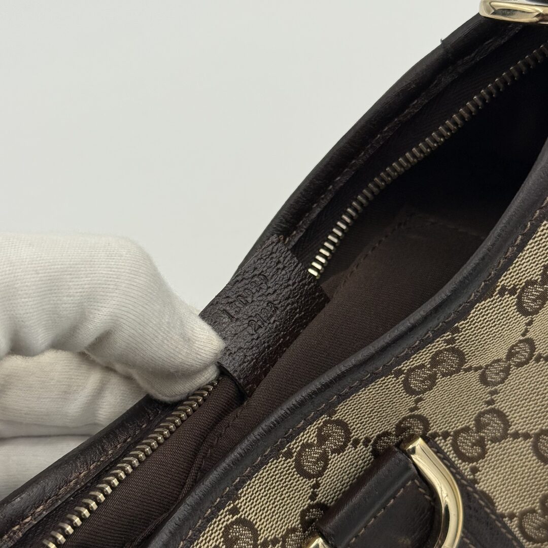 Gucci Mini Abbey D Ring Brown Shoulder Bag