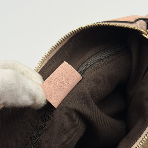 Gucci GG Canvas Abbey Pink Shoulder Bag
