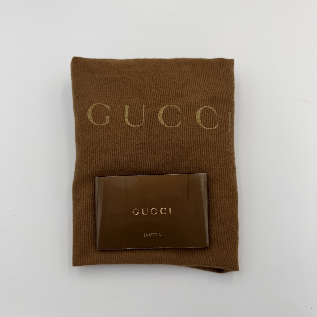 Gucci GG Canvas Abbey Pink Shoulder Bag