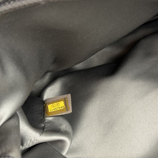 2007 Chanel Caviar Pocket In The City Flap Black Shoulder Bag