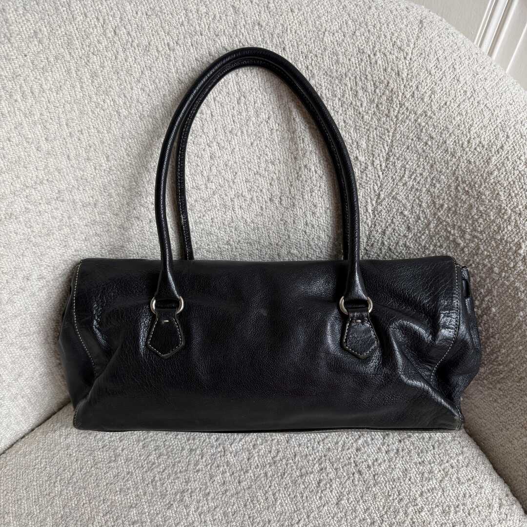 Prada Easy Leather Black Shoulder Bag