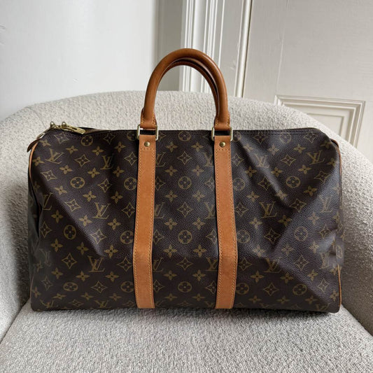 2000 Louis Vuitton Monogram Keepall 45