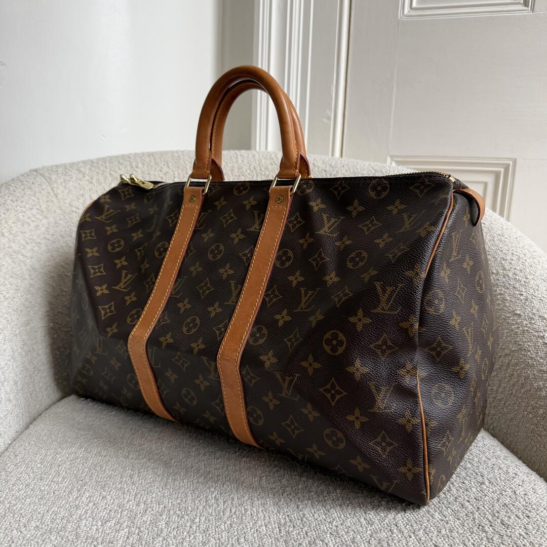 2000 Louis Vuitton Monogram Keepall 45