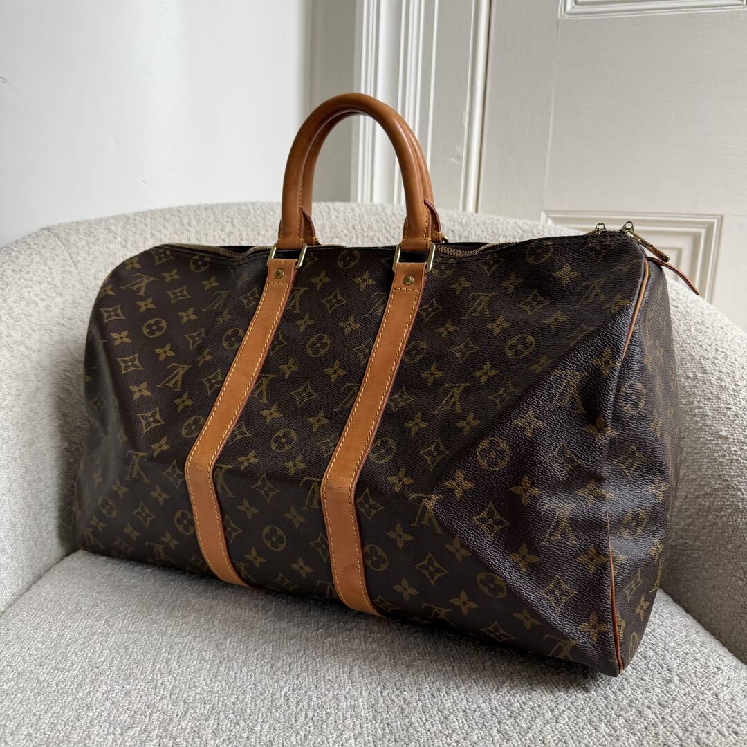 2000 Louis Vuitton Monogram Keepall 45