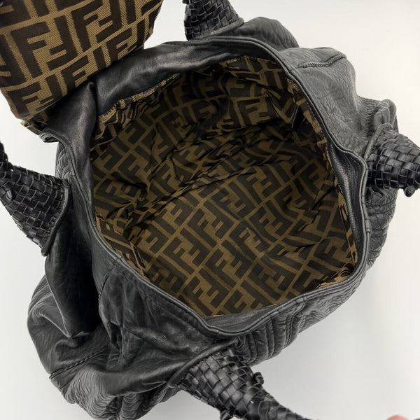 Fendi Spy Black Leather Handbag