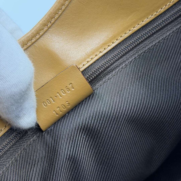 Gucci GG Canvas Jackie Brown Shoulder Bag
