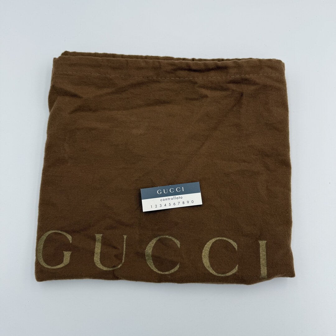 Gucci Guccissima Jackie Hobo Black Shoulder Bag