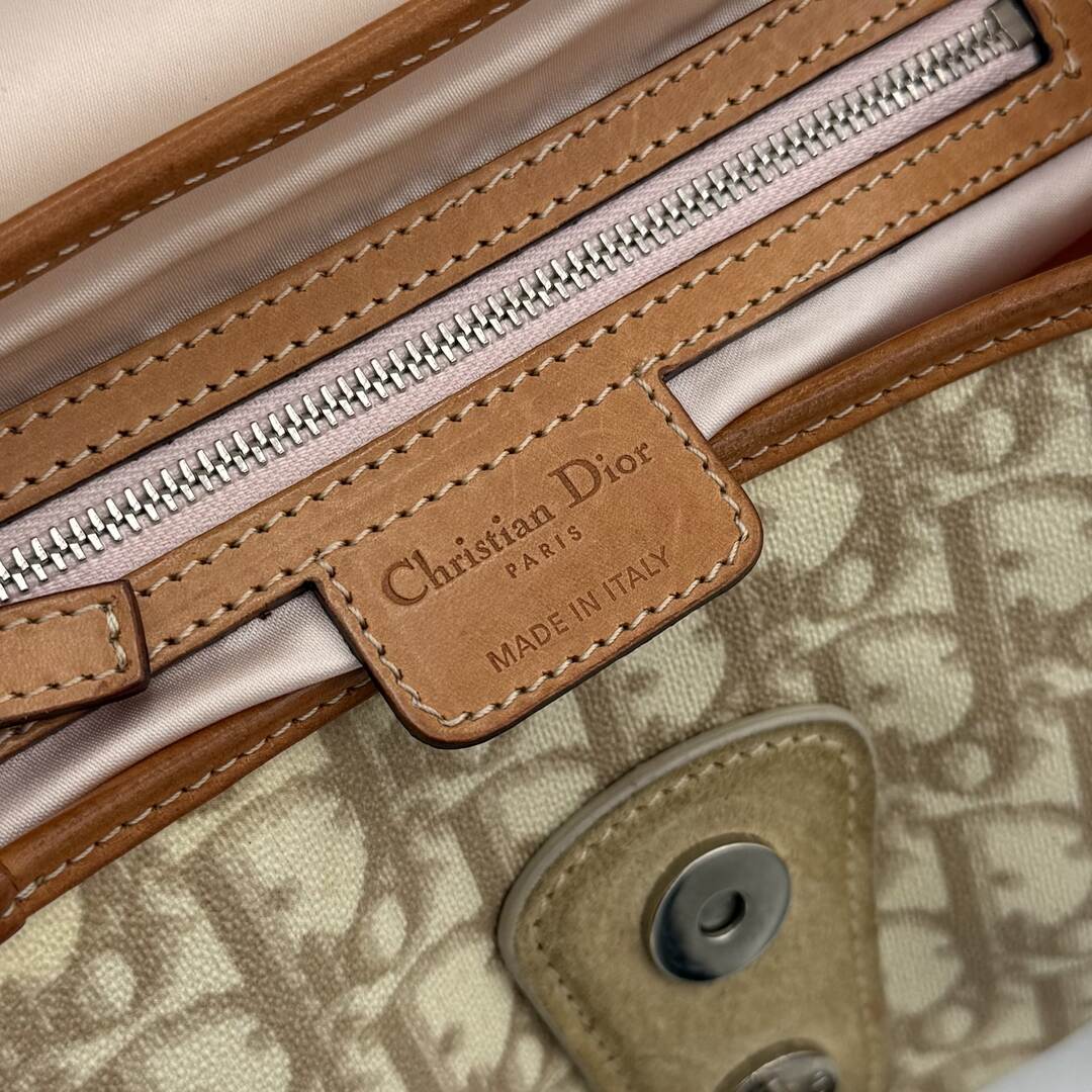 Dior Romantique Trotter Cream Shoulder Bag