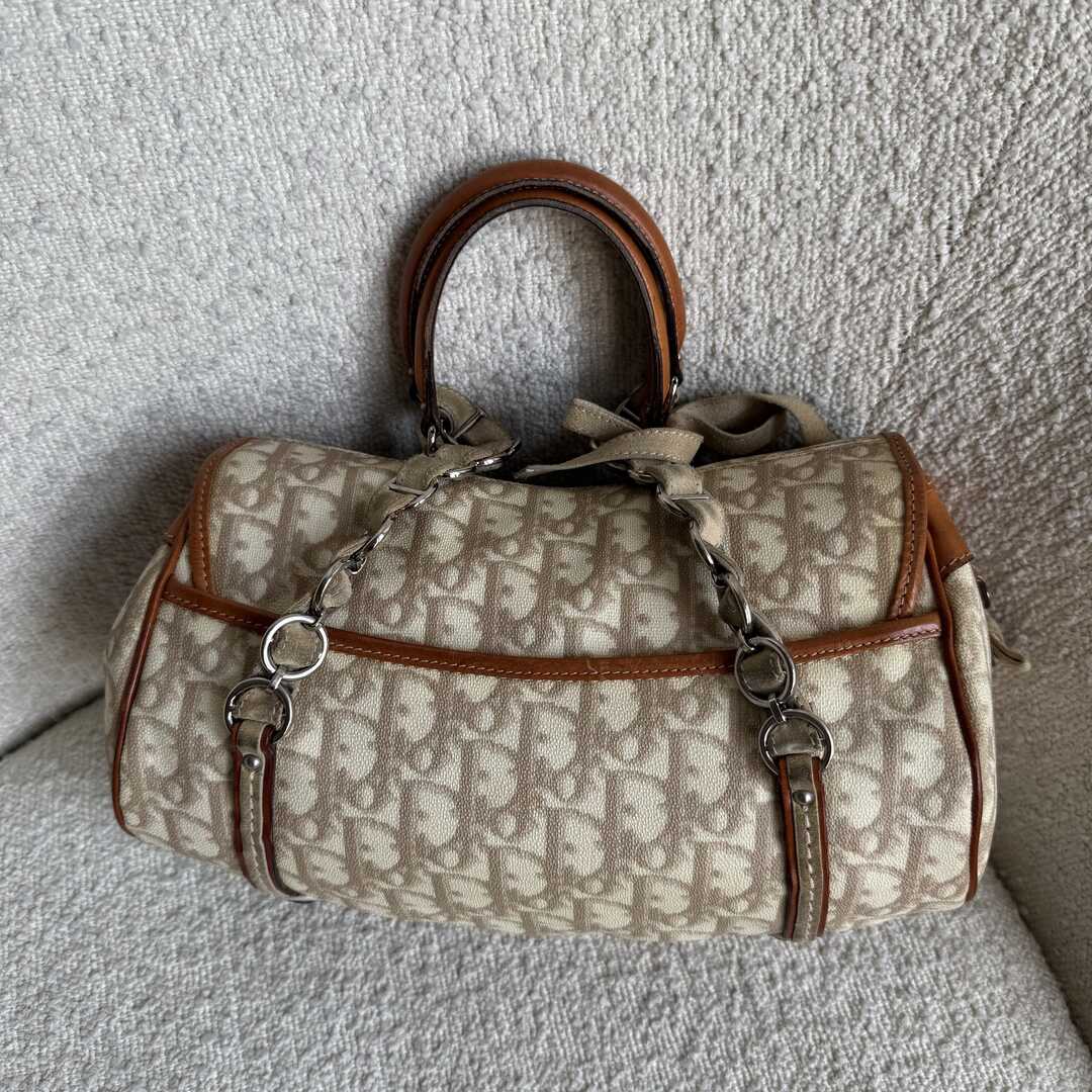 Dior Romantique Trotter Cream Shoulder Bag