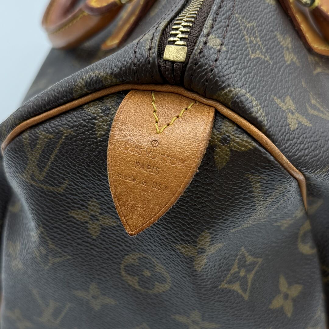 Louis Vuitton Monogram Speedy 30 Handbag