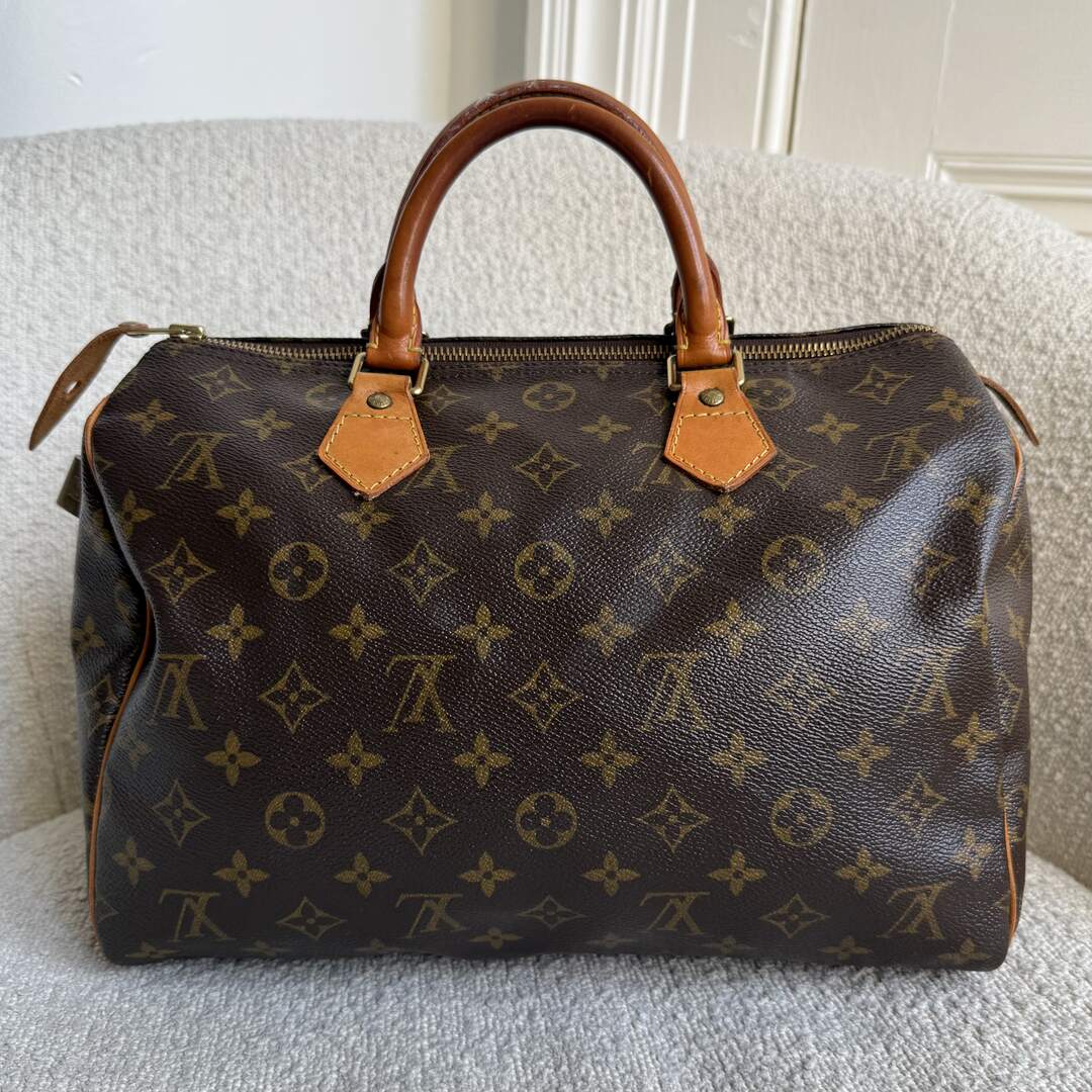 Louis Vuitton Monogram Speedy 30 Handbag