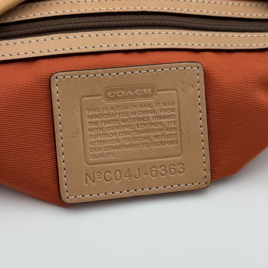Coach Signature Hobo Buckle Tan Shoulder Bag