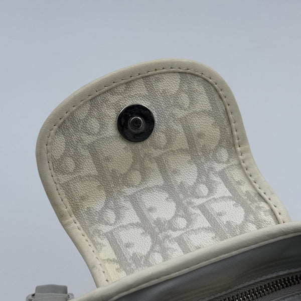 Dior Romantique Trotter White Shoulder Bag