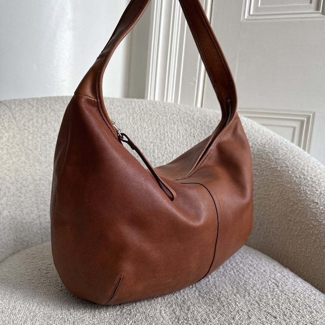 Coach Ergo Hobo Leather Brown Large Shoulder Bag