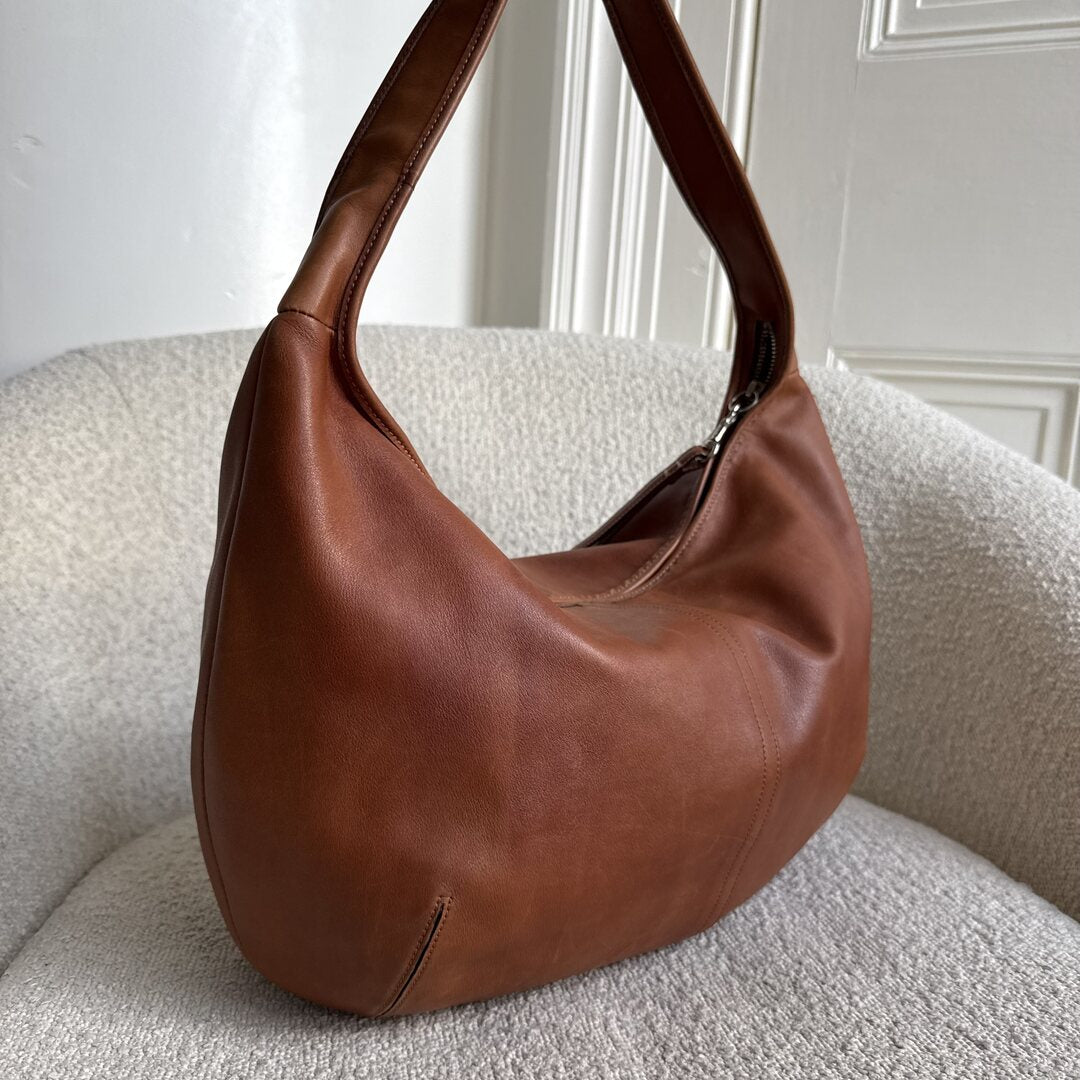 Coach Ergo Hobo Leather Brown Large Shoulder Bag