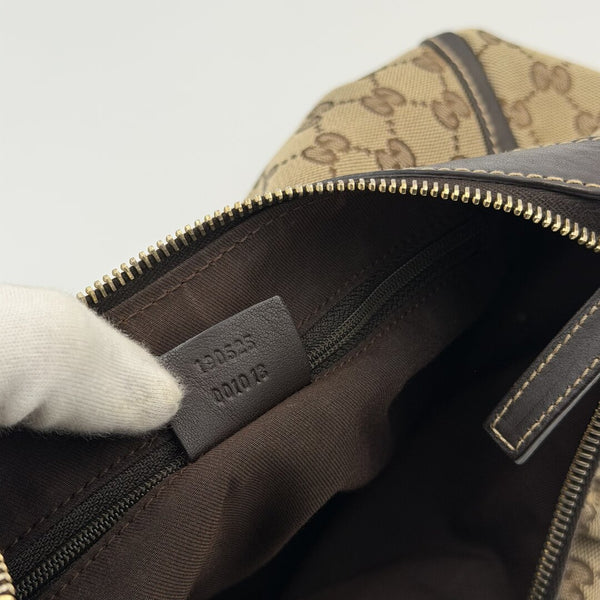 Gucci GG Canvas Abbey Brown Shoulder Bag