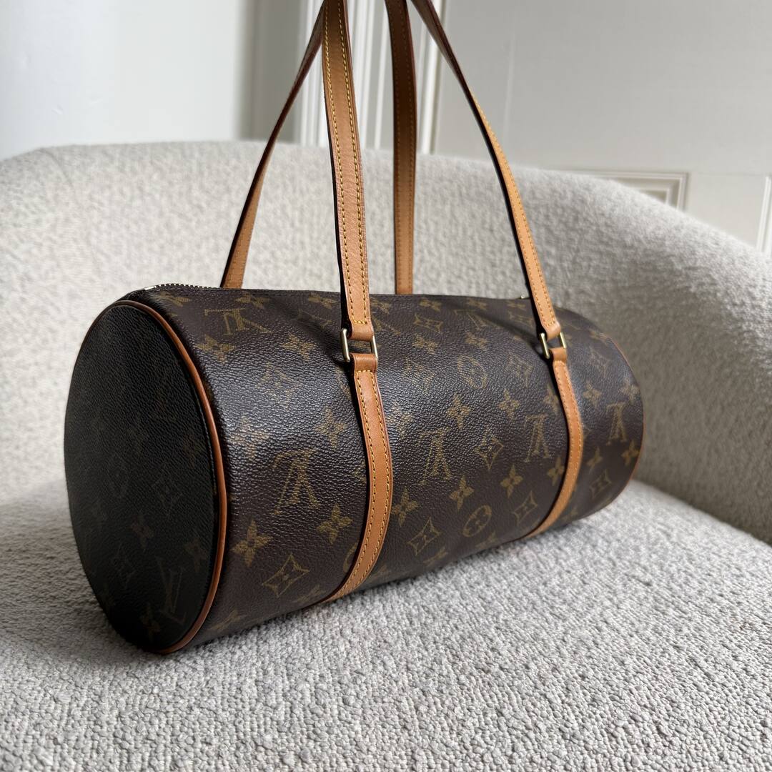 2002 Louis Vuitton Monogram Papillon 30 Handbag