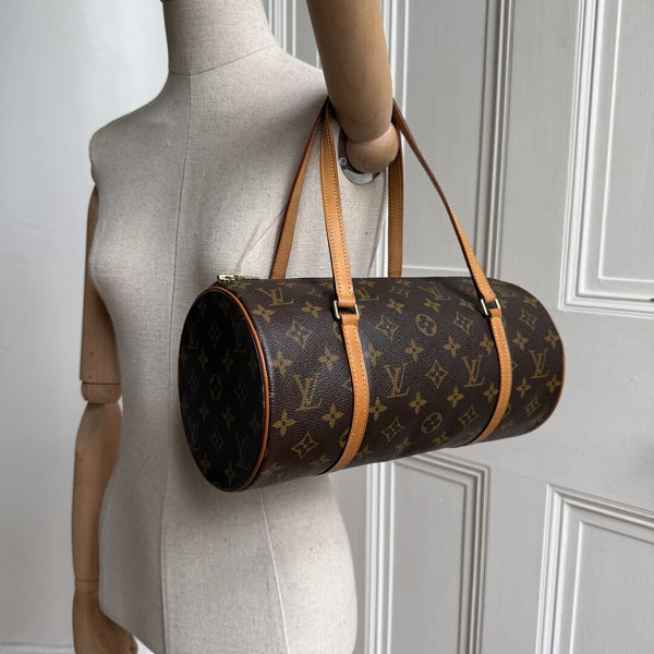 2002 Louis Vuitton Monogram Papillon 30 Handbag