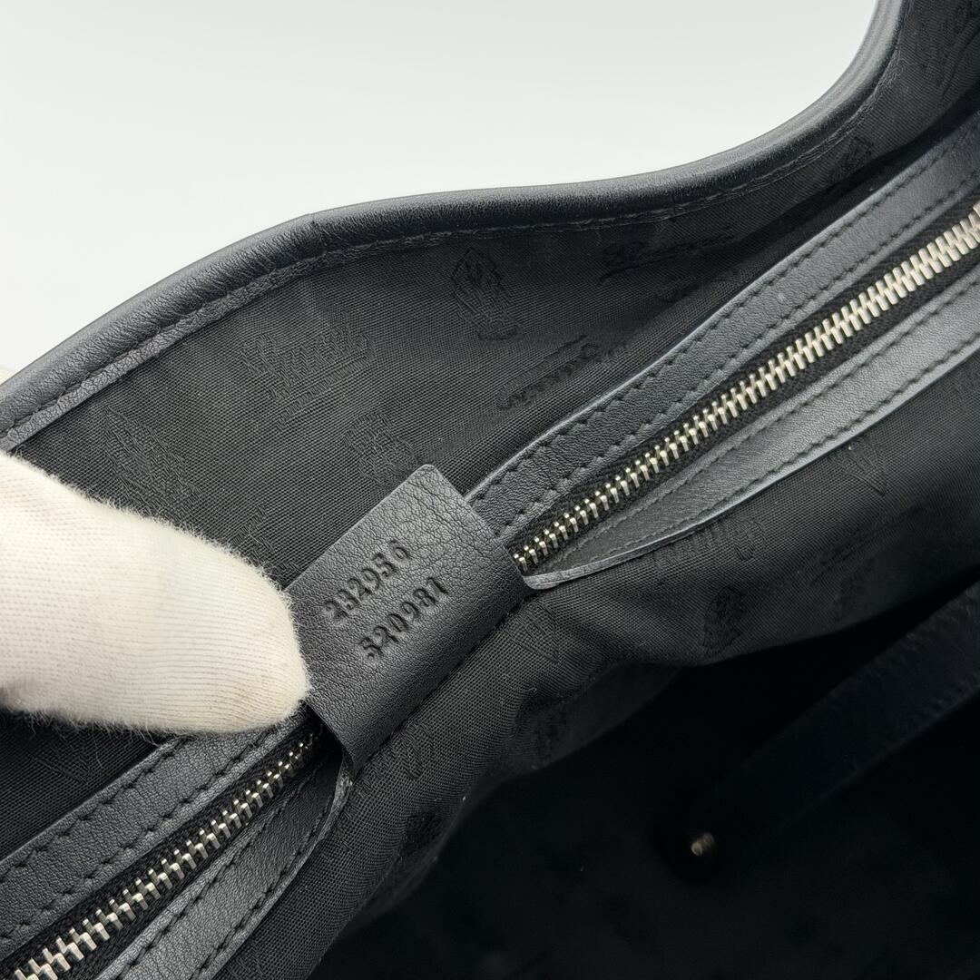 Gucci Guccissima Twins Leather Black Tote Bag
