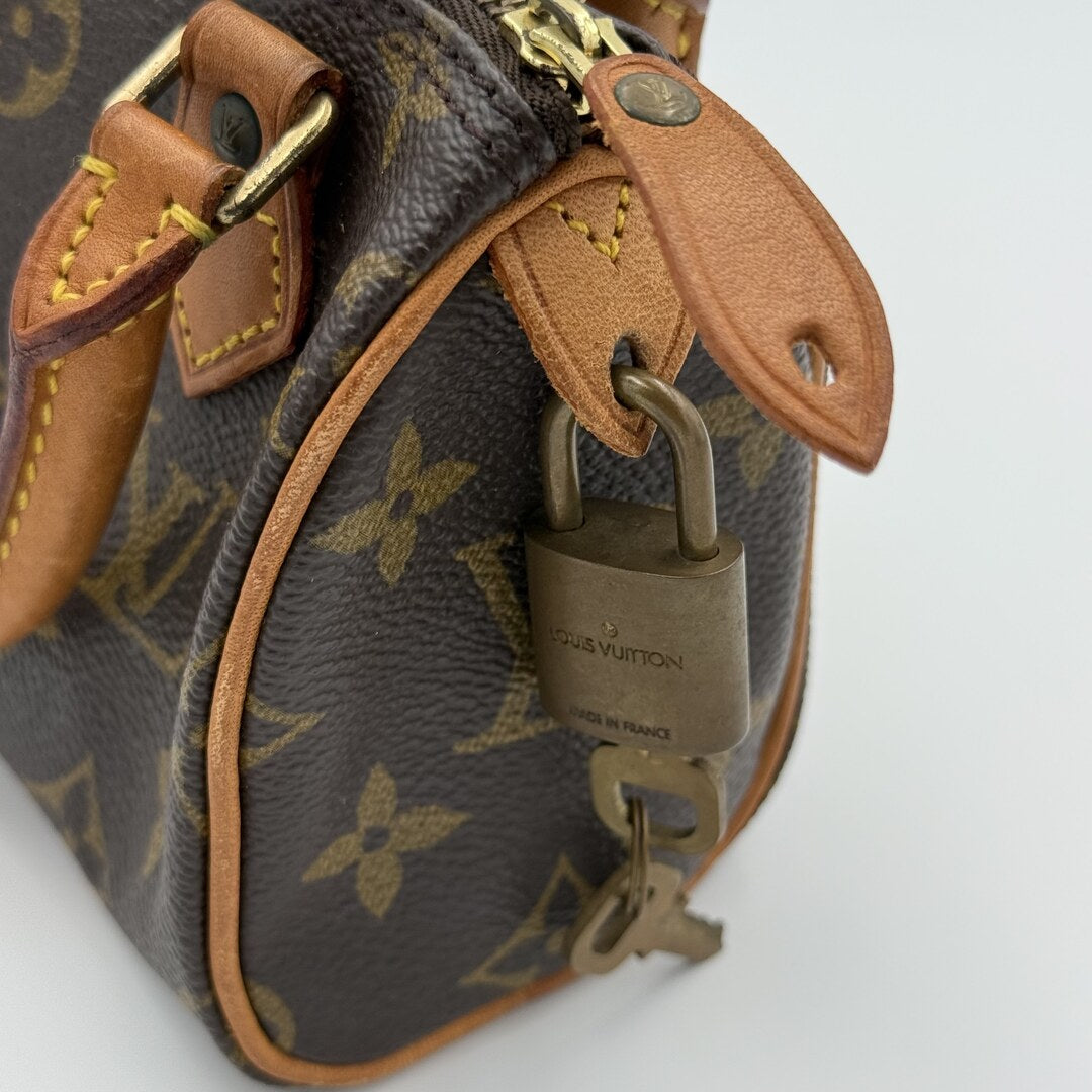 Louis Vuitton Monogram Nano Speedy Bag