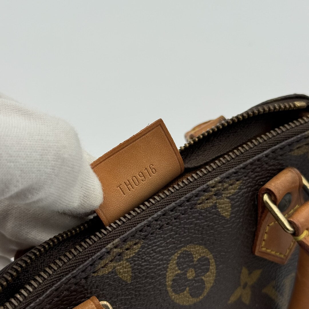 Louis Vuitton Monogram Nano Speedy Bag
