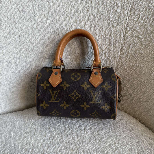 Louis Vuitton Monogram Nano Speedy Bag