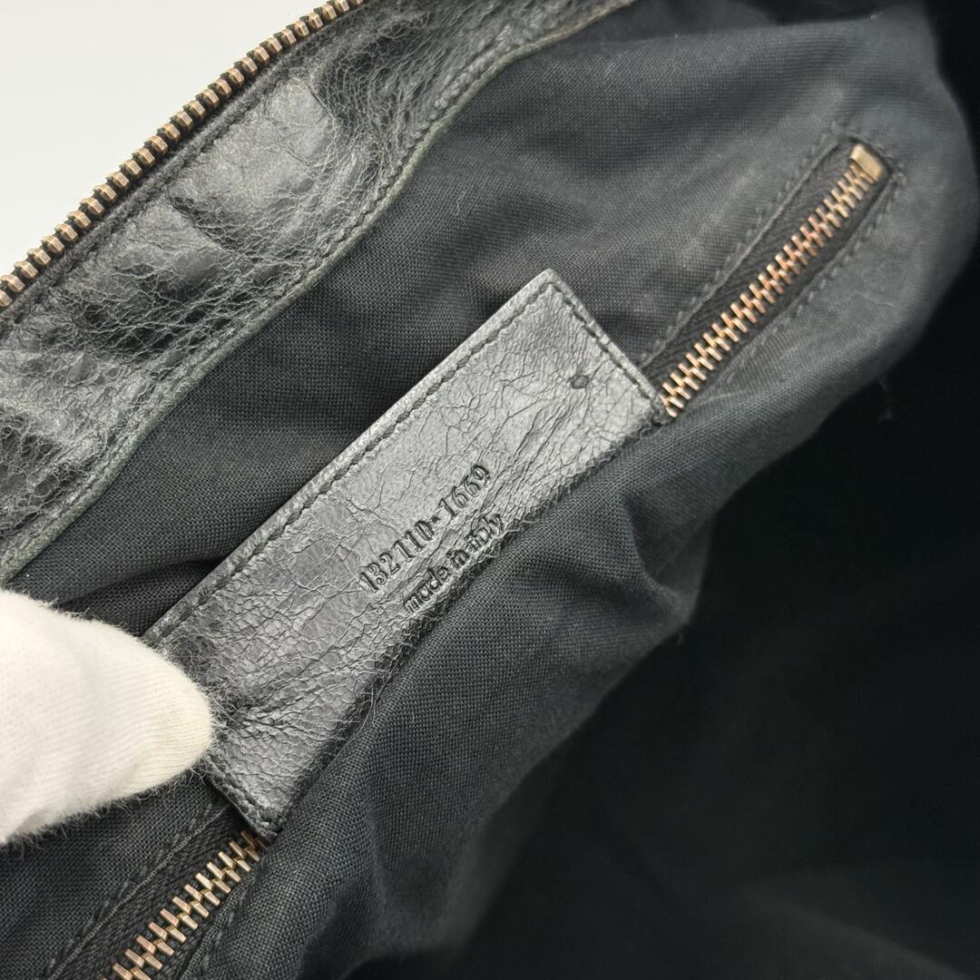 2008 Balenciaga The City Black Large Handbag