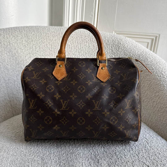 2000 Louis Vuitton Monogram Speedy 30 Handbag
