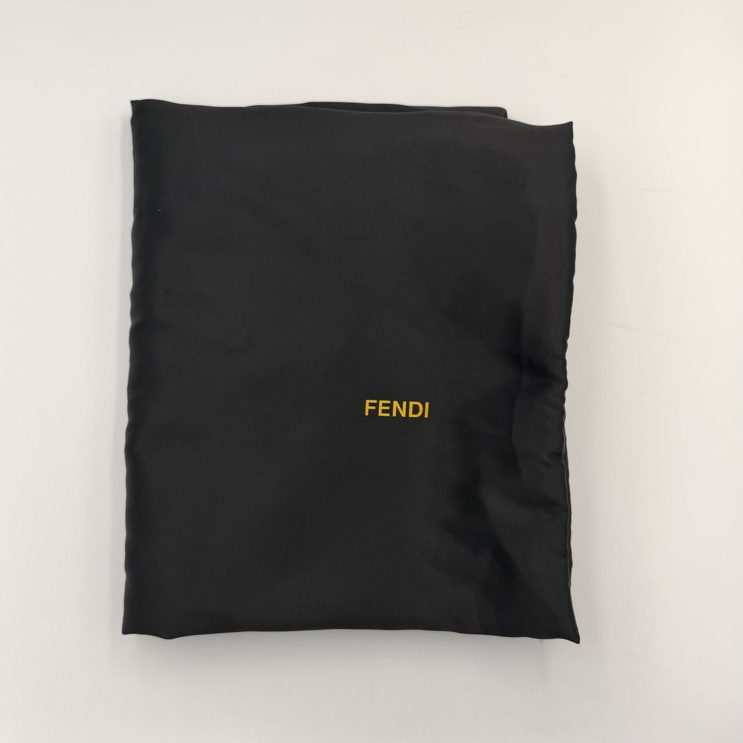 Fendi Zucca Chef Dark Brown Shoulder Bag