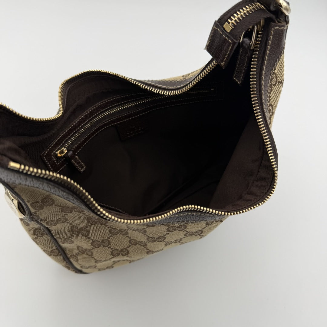 Gucci GG Canvas Brown Mini Shoulder Bag