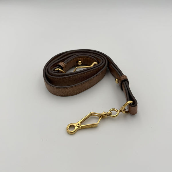 Miu Miu Vitello Leather Brown Handbag