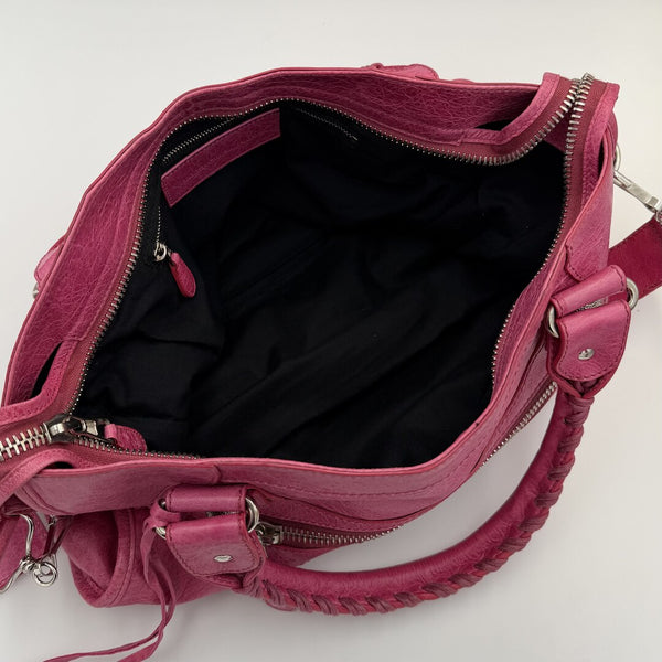 2009 Balenciaga The Giant 21 City Leather Pink Handbag