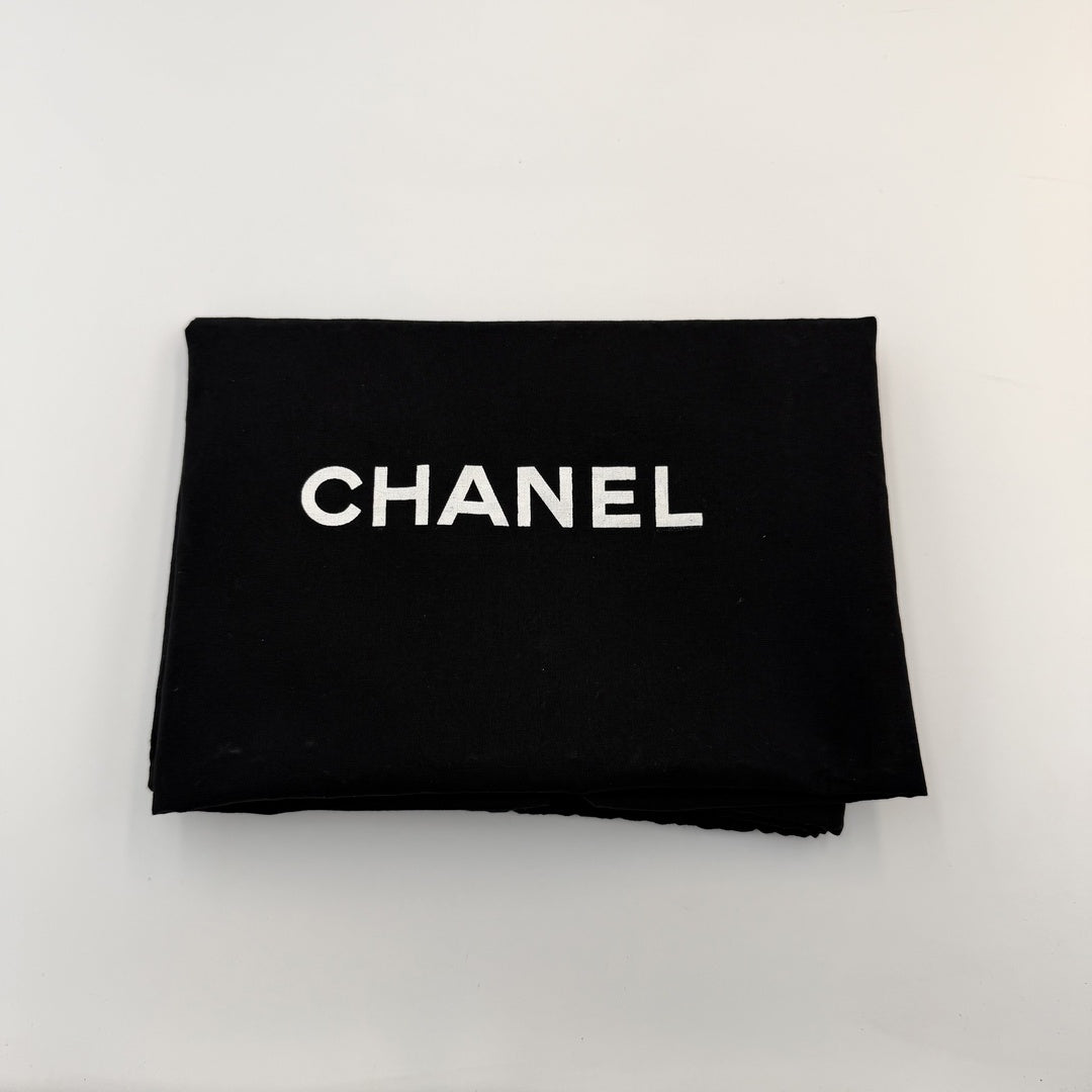 2008 Chanel Cambon Quilted Black Tote Bag