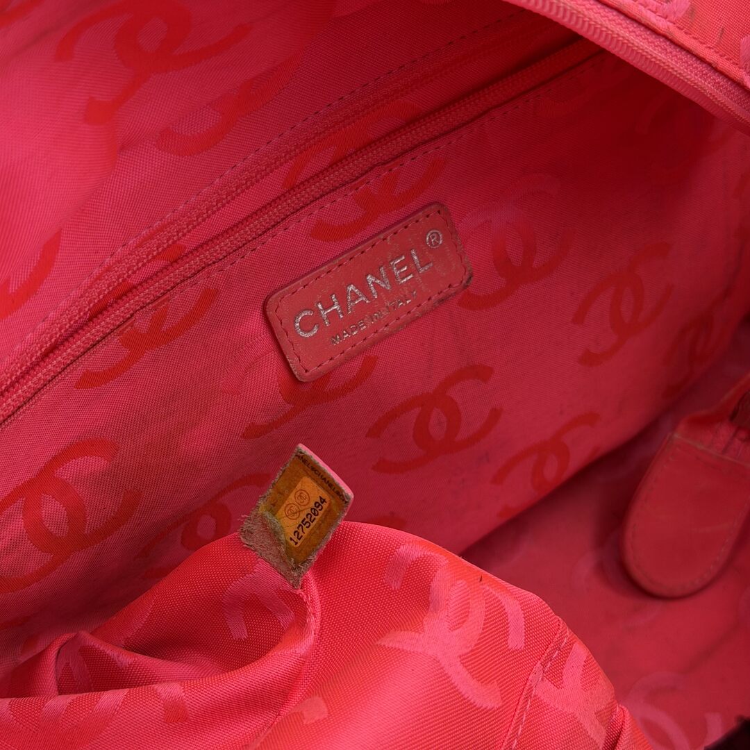 2008 Chanel Cambon Quilted Black Tote Bag