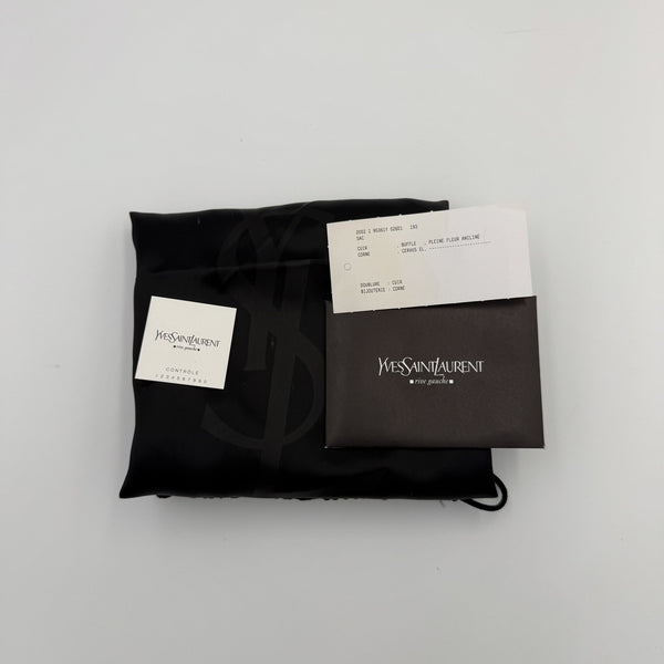 Yves Saint Laurent Mombasa Leather Brown Shoulder Bag