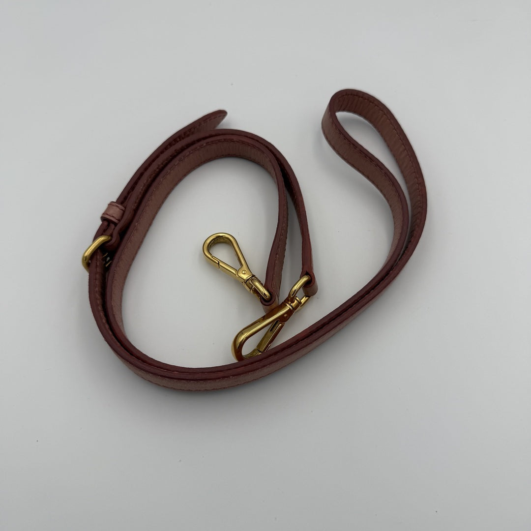 Miu Miu Mini Vitello Shine Pink Handbag